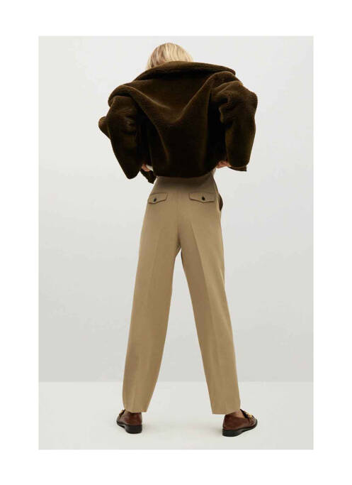 Pantalon chino maro MANGO femeie