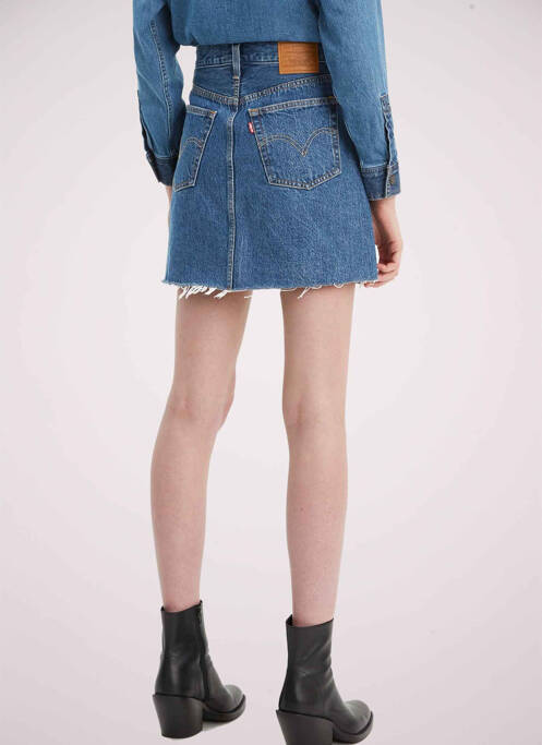 Fustă scurtă albastru LEVIS femeie