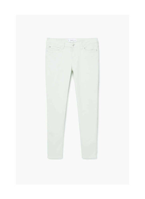 Blugi cu croială slim verde MANGO femeie