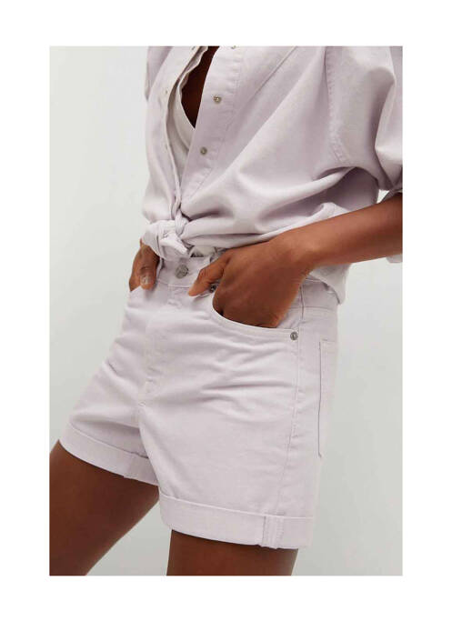 Șort violet MANGO femeie