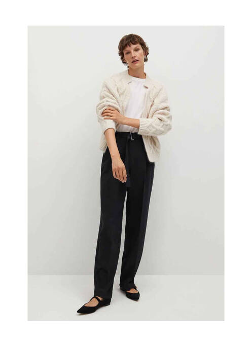 Pantalon chino negru MANGO femeie