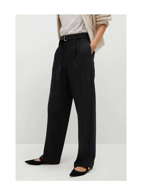 Pantalon chino negru MANGO femeie