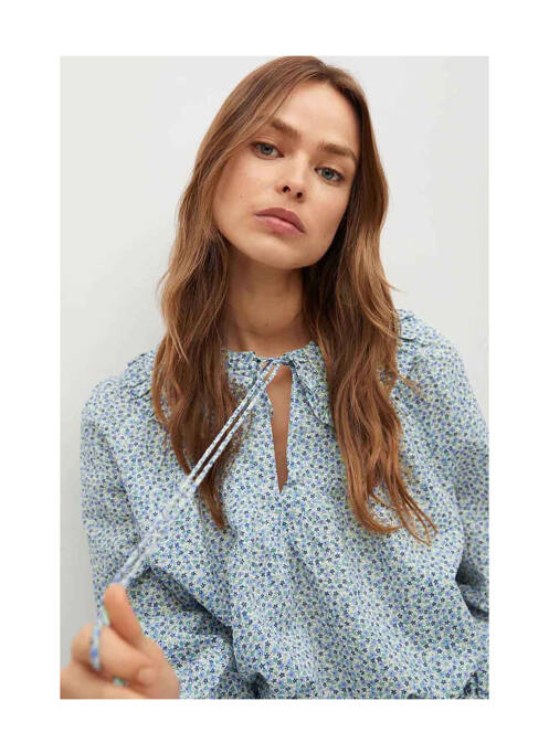 Cămașă albastru MANGO femeie