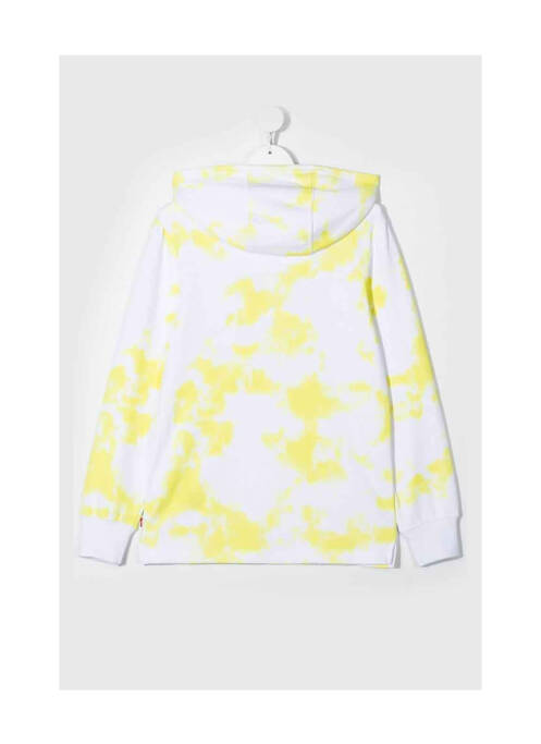 Hanorac cu glugă galben LEVIS băiat