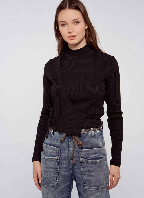 Cardigan petrecut negru LEVIS femeie
