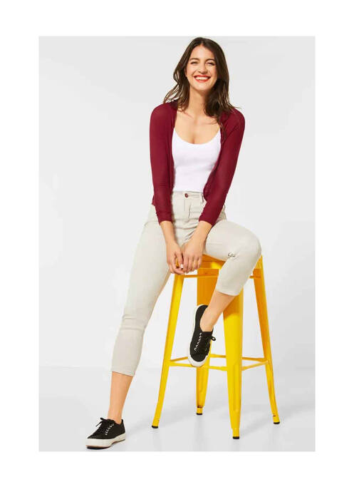 Vestă cu mâneci lungi roșu STREET ONE femeie