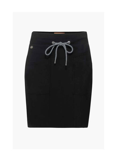 Fustă scurtă negru STREET ONE femeie