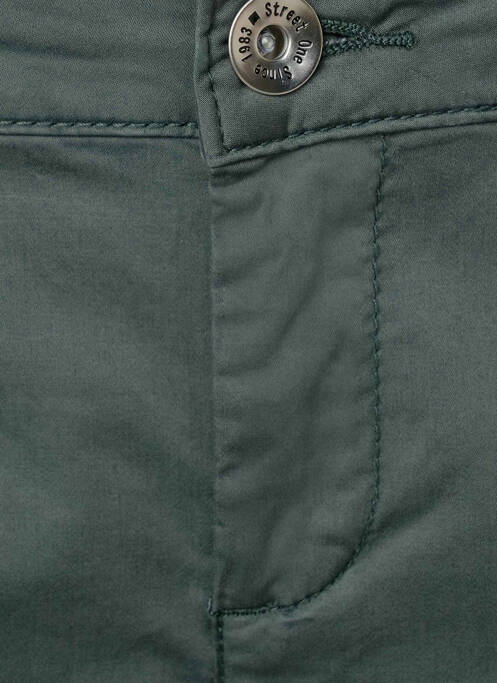 Blugi cu croială slim verde STREET ONE femeie