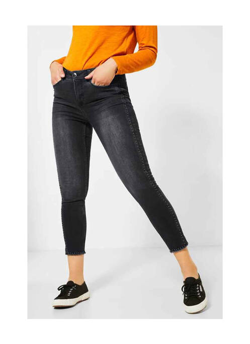 Blugi cu croială slim albastru STREET ONE femme