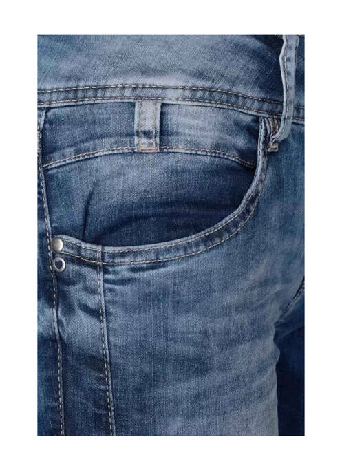 Blugi cu croială slim albastru STREET ONE femeie