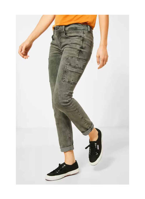 Pantalon cargo albastru STREET ONE femme