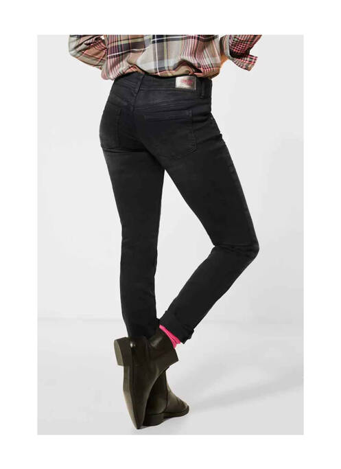 Blugi cu croială slim negru STREET ONE femeie