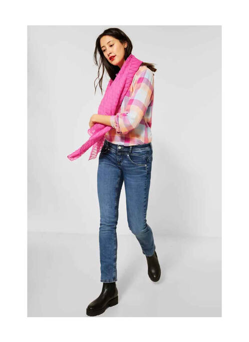 Blugi cu croială dreaptă albastru STREET ONE femeie