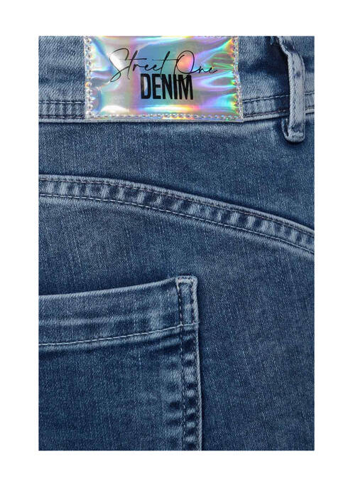 Blugi cu croială slim albastru STREET ONE femeie