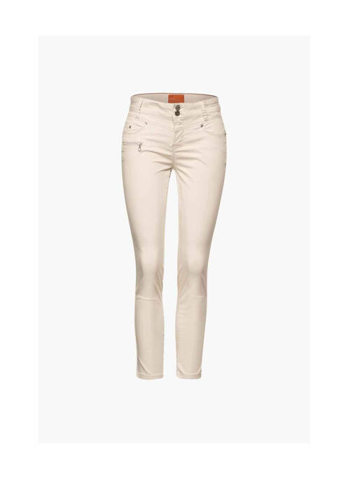 Pantalon chino bej STREET ONE femeie