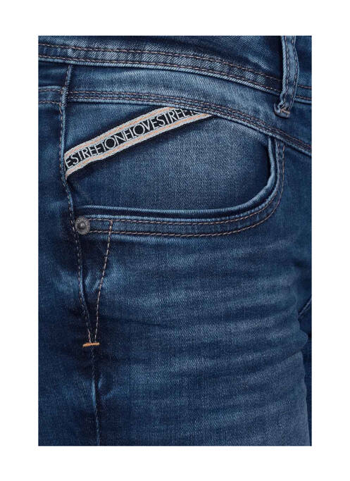 Blugi cu croială slim albastru STREET ONE femeie