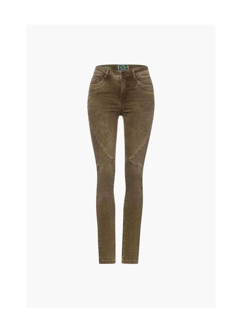 Pantalon chino bej STREET ONE femme