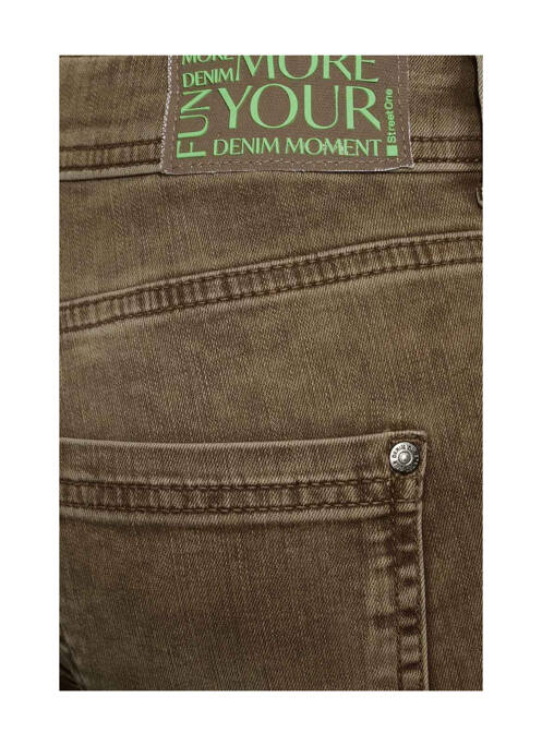 Pantalon chino bej STREET ONE femme