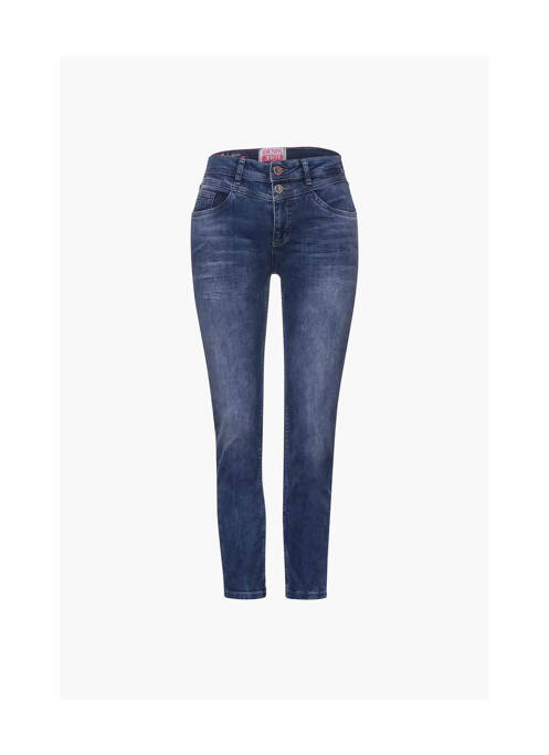 Blugi cu croială slim albastru STREET ONE femme