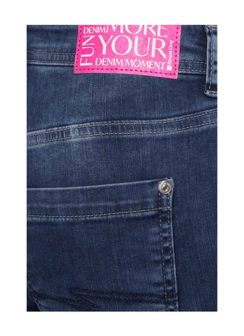 Blugi cu croială slim albastru STREET ONE femme