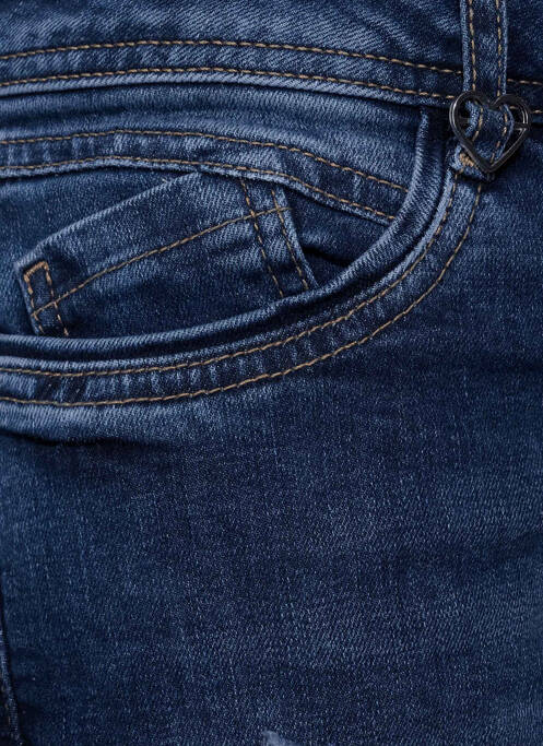 Blugi cu croială slim albastru STREET ONE femeie