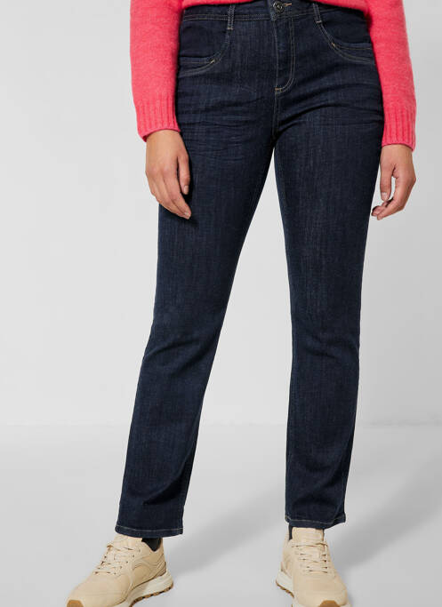 Blugi cu croială dreaptă albastru STREET ONE femeie