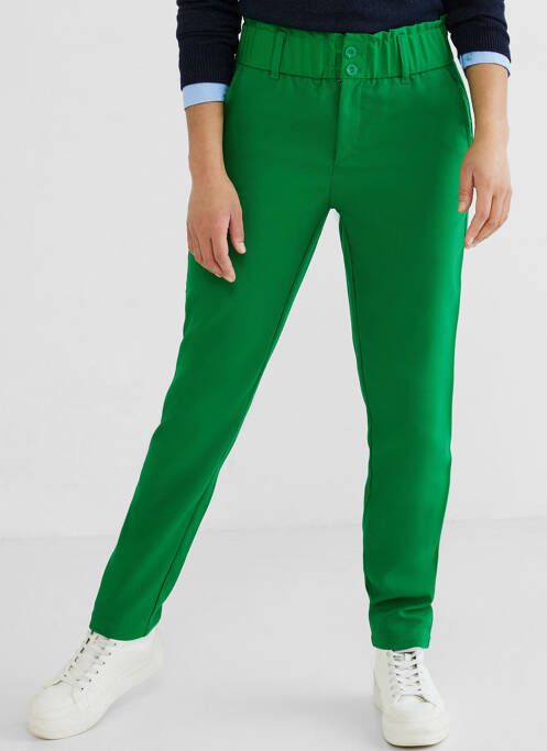 Pantalon slim verde STREET ONE femeie