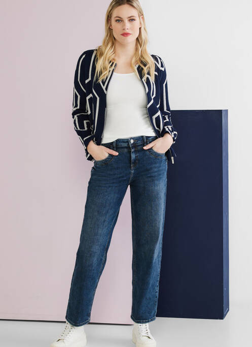 Blugi cu croială dreaptă albastru STREET ONE femeie