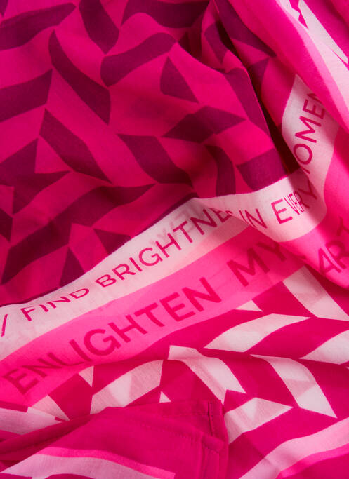 Eșarfă roz STREET ONE femeie