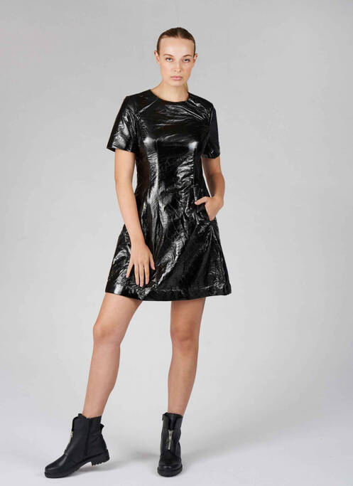 Rochie scurtă negru ASTRID BLACK LABEL femeie