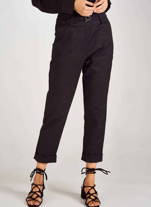 Pantalon slim negru ASTRID BLACK LABEL femeie