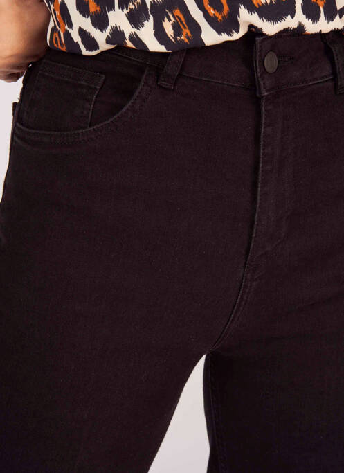 Blugi cu croială largă negru ASTRID BLACK LABEL femeie