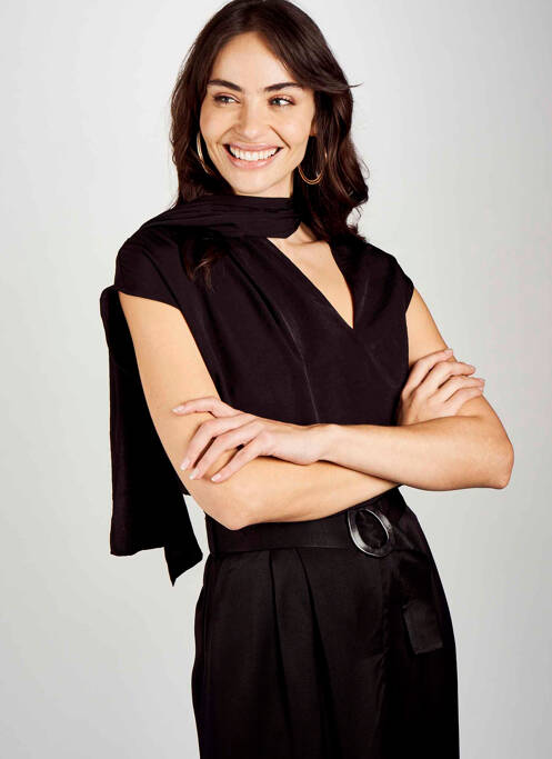 Cămașă negru ASTRID BLACK LABEL femeie