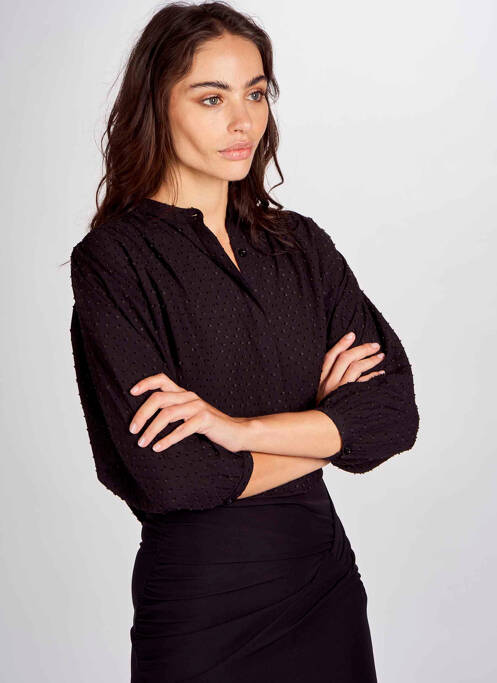 Cămașă negru ASTRID BLACK LABEL femeie