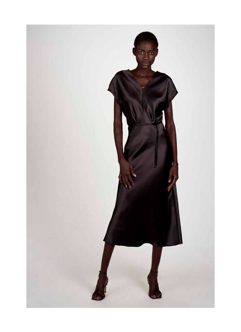 Rochie midi negru ASTRID BLACK LABEL femeie