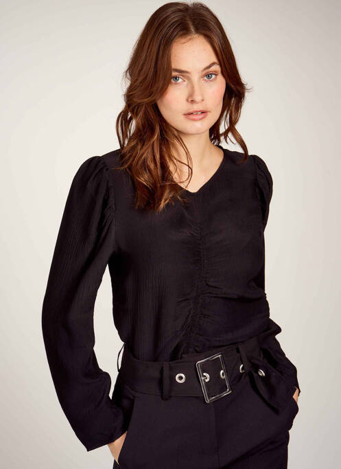 Cămașă negru ASTRID BLACK LABEL femeie