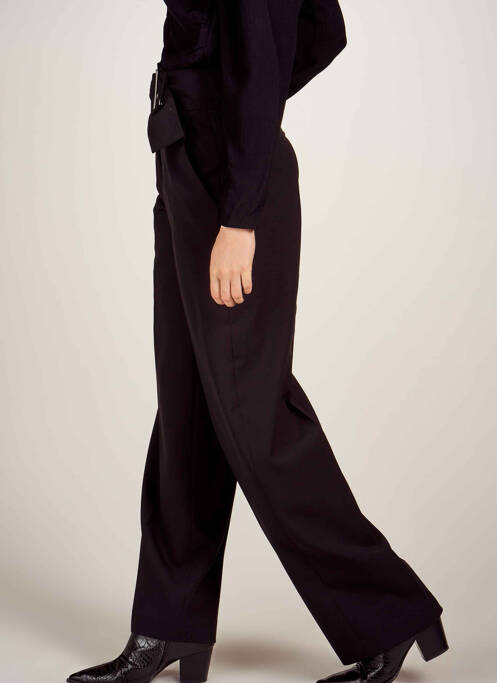 Pantalon drept negru ASTRID BLACK LABEL femeie