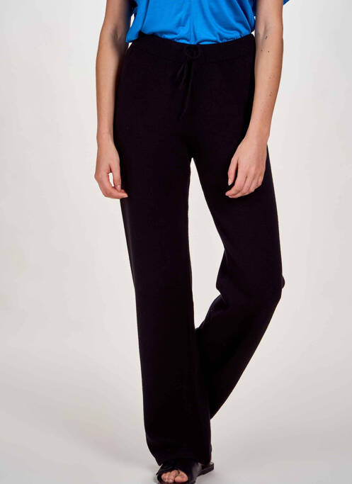 Pantalon evazat negru ASTRID BLACK LABEL femme