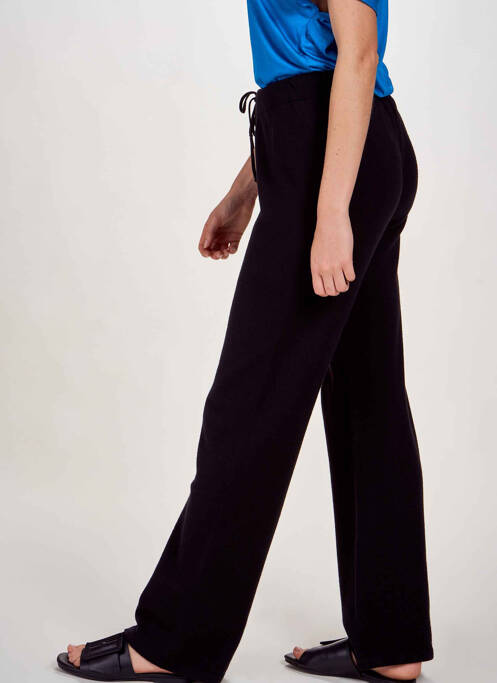 Pantalon evazat negru ASTRID BLACK LABEL femme