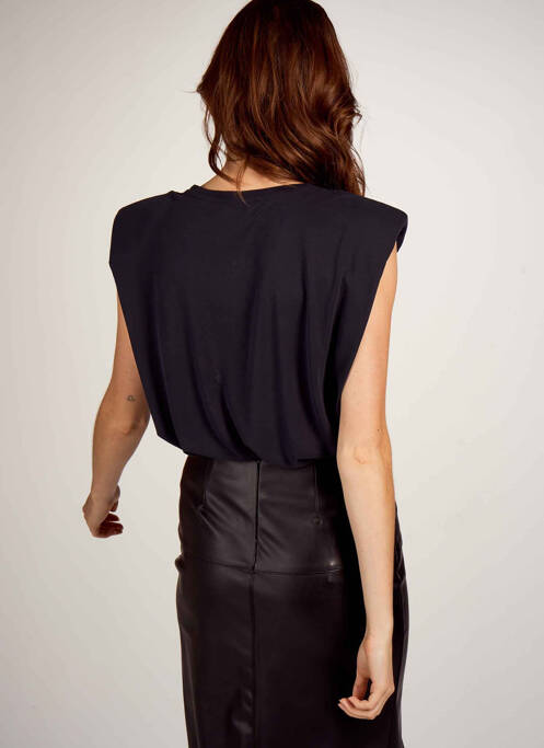 Top negru ASTRID BLACK LABEL femeie
