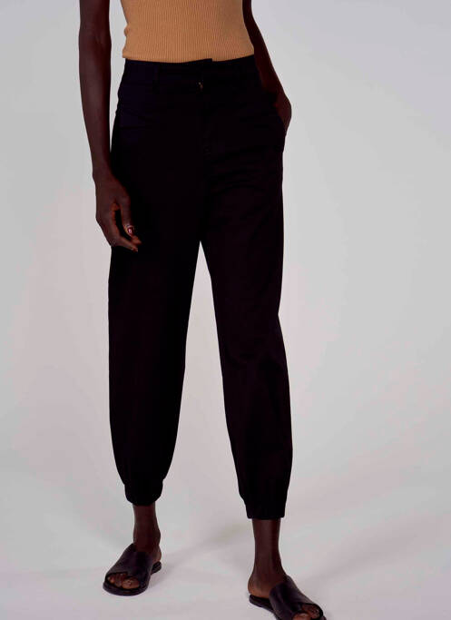 Pantalon cargo negru ASTRID BLACK LABEL femeie