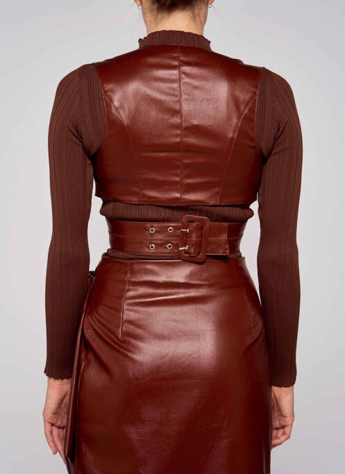 Cămașă maro ASTRID BLACK LABEL femeie