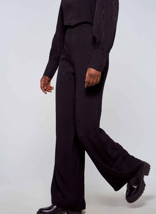 Pantalon evazat negru ASTRID BLACK LABEL femeie