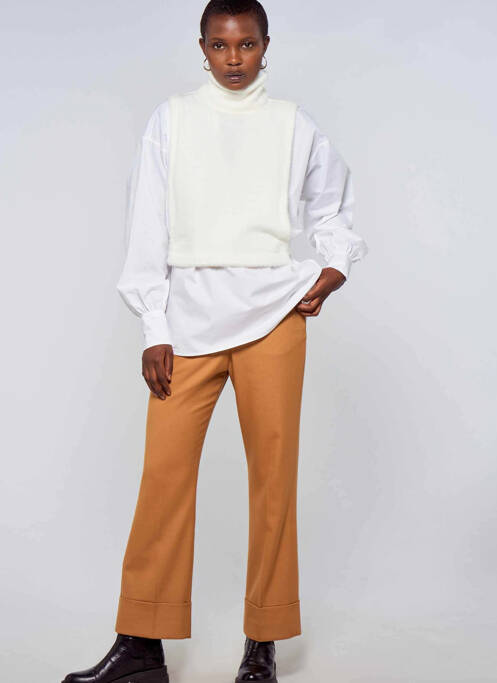 Maiou alb ASTRID BLACK LABEL femeie