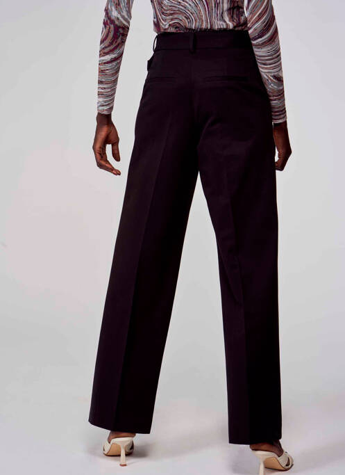 Pantalon drept negru ASTRID BLACK LABEL femeie