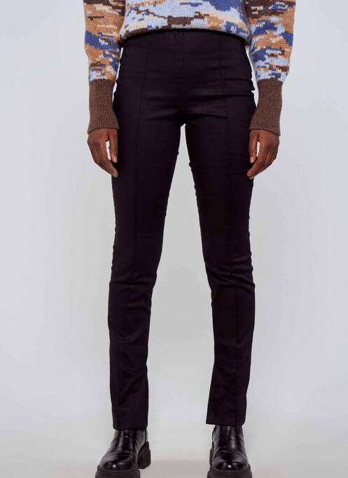 Pantalon slim negru ASTRID BLACK LABEL femeie