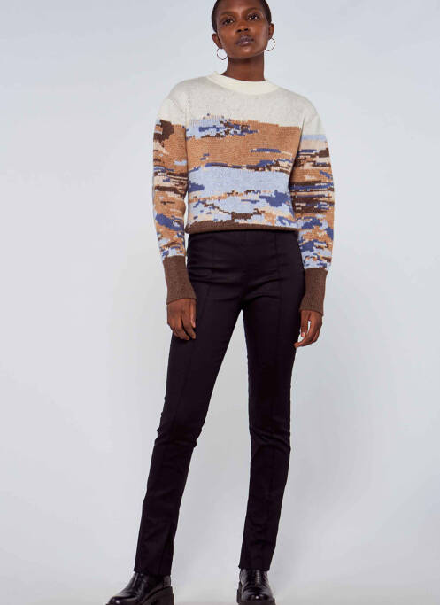 Pantalon slim negru ASTRID BLACK LABEL femeie