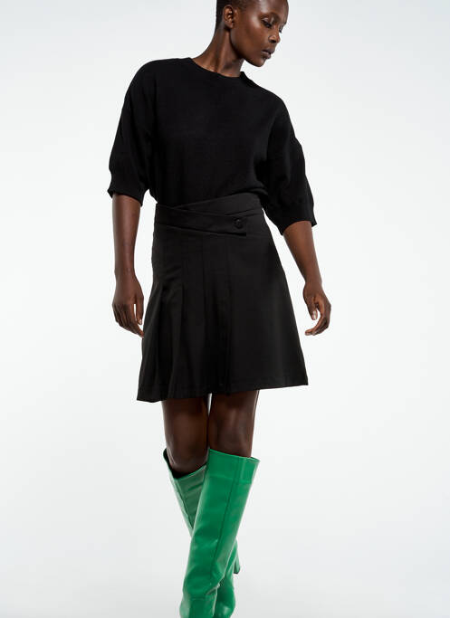 Fustă scurtă negru ASTRID BLACK LABEL femeie