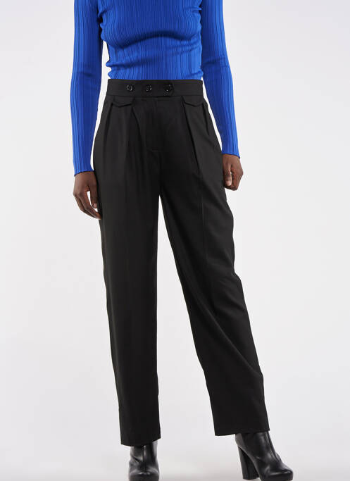 Pantalon chino negru ASTRID BLACK LABEL femeie