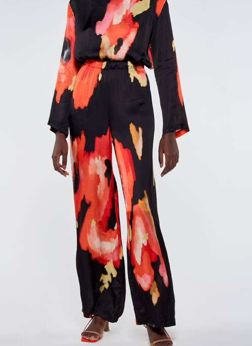 Pantalon evazat multicolor ASTRID BLACK LABEL femeie